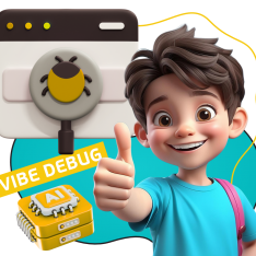Тестирование & Vibe Debug. Охотники за багами - КИБЕРшкола программирования для детей, компьютерные курсы для школьников, начинающих и подростков - KIBERone г. Ворошиловский