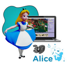 Alice 3d - КИБЕРшкола программирования для детей, компьютерные курсы для школьников, начинающих и подростков - KIBERone г. Ворошиловский