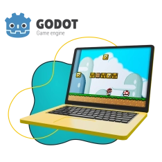Godot. Основа создания легендарных игр - КИБЕРшкола программирования для детей, компьютерные курсы для школьников, начинающих и подростков - KIBERone г. Ворошиловский