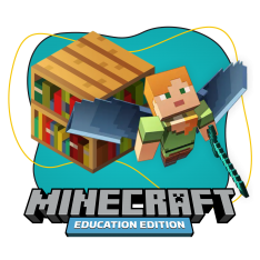 Minecraft Education - КИБЕРшкола программирования для детей, компьютерные курсы для школьников, начинающих и подростков - KIBERone г. Ворошиловский