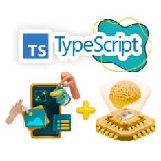 TypeScript + AI: создаём умные веб-приложения - КИБЕРшкола программирования для детей, компьютерные курсы для школьников, начинающих и подростков - KIBERone г. Ворошиловский