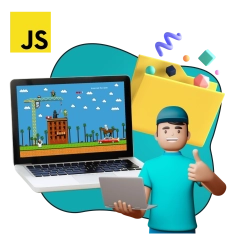 JavaScript + AI. Проектное обучение + геймификация + AI-помощники - КИБЕРшкола программирования для детей, компьютерные курсы для школьников, начинающих и подростков - KIBERone г. Ворошиловский